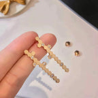 Bee My Love Diamnd Long Stud Earrings – LUX VERSE Luxury Designer Fashion Outlet