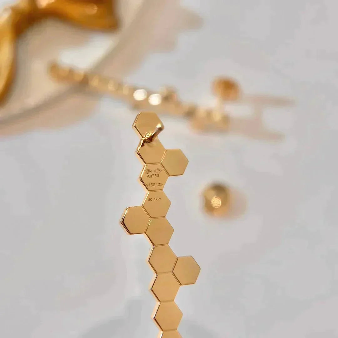Bee My Love Diamnd Long Stud Earrings – LUX VERSE Luxury Designer Fashion Outlet