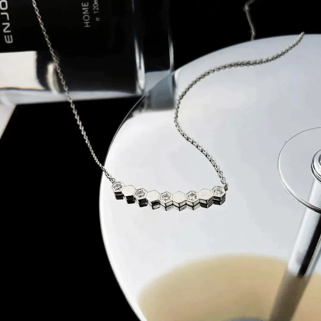 Bee My Love Diamond Necklace – LUX VERSE Luxury Designer Fashion Outlet