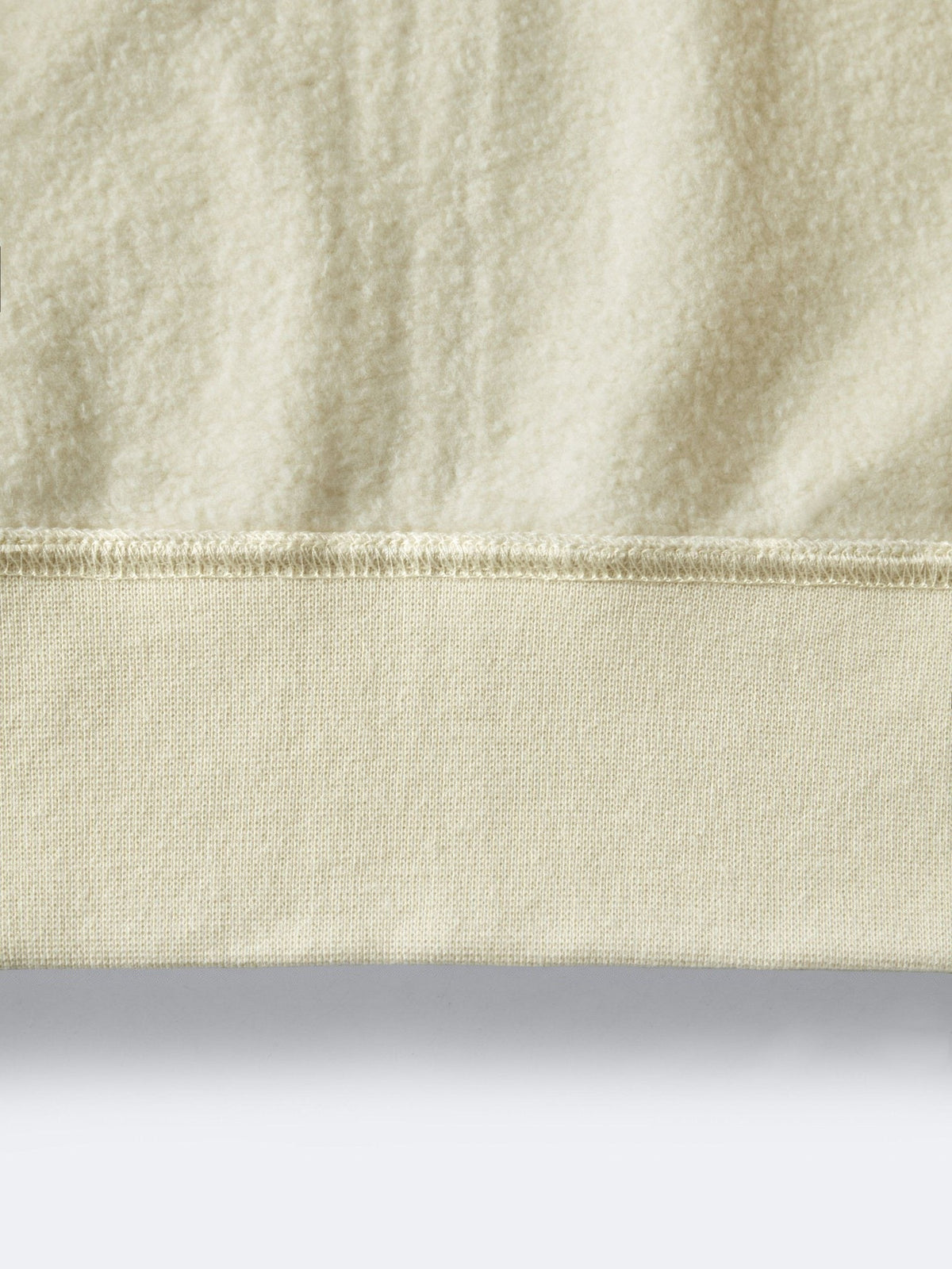 White Cotton Plain Zip-Through - Men's