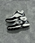 White Mesh Colourblock Chunky - Women's