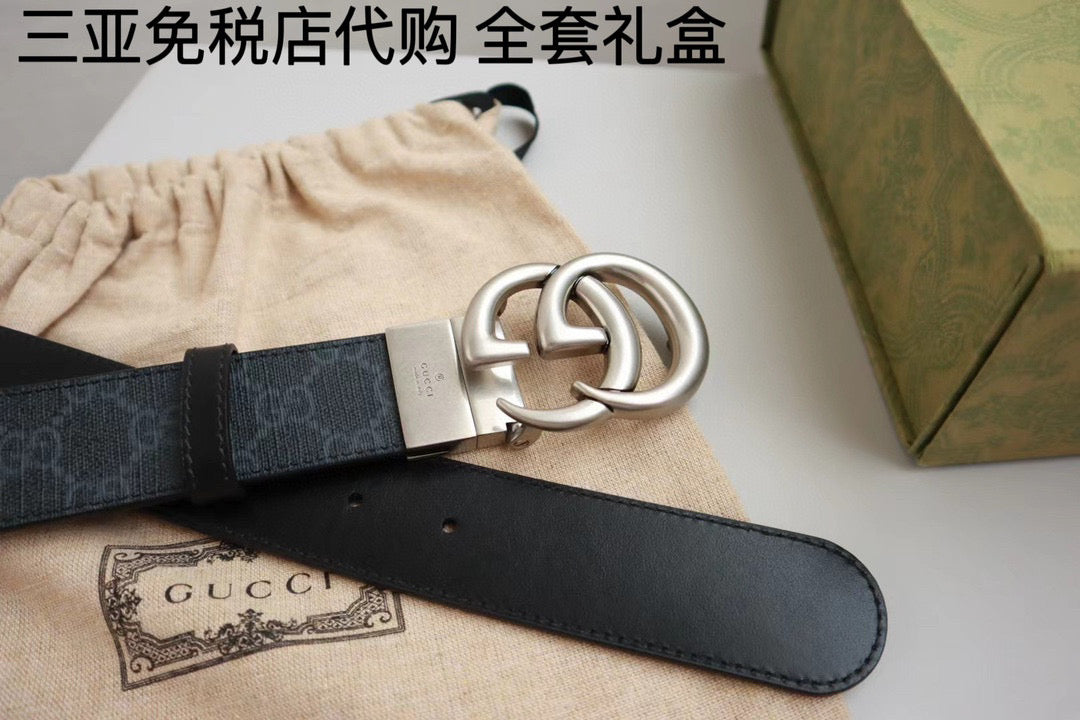 Black and Grey Belt