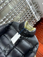 Black Puffer Jacket - Men's
