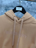 Black Cotton Bold Text Pullover - Men's