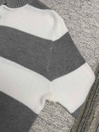 Grey Knit Argyle Long-Sleeve - Men's
