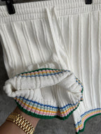 Ribbed Knit Shorts - Men's