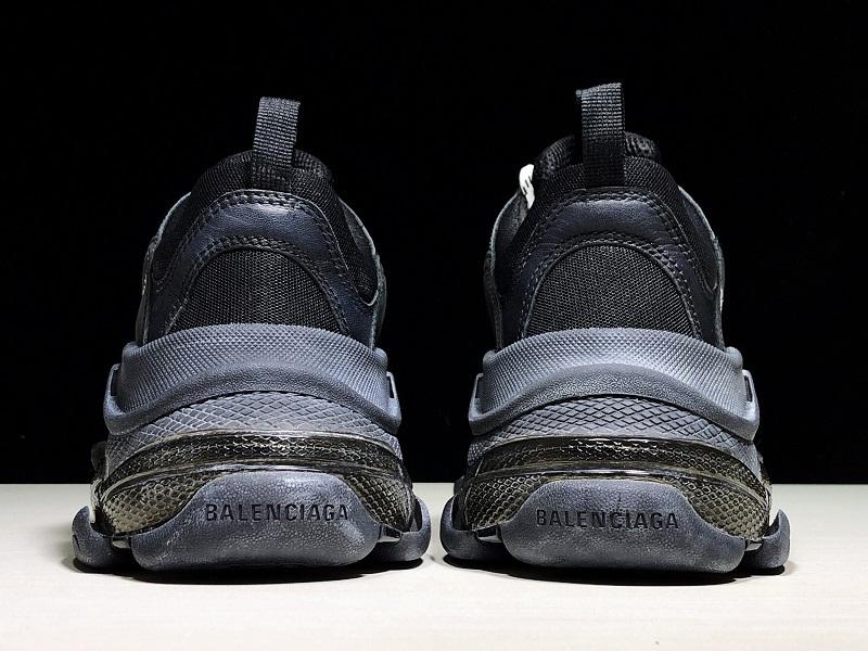 Triple S Black Sneakers