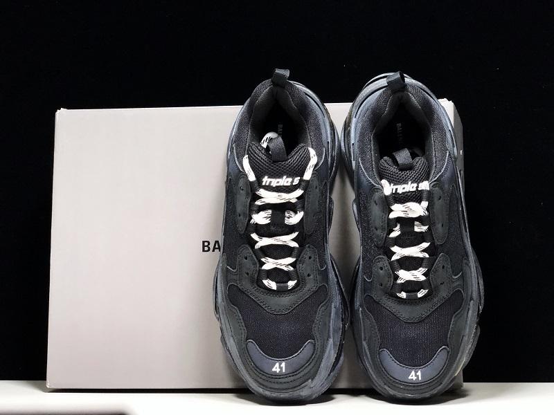 Triple S Black Sneakers
