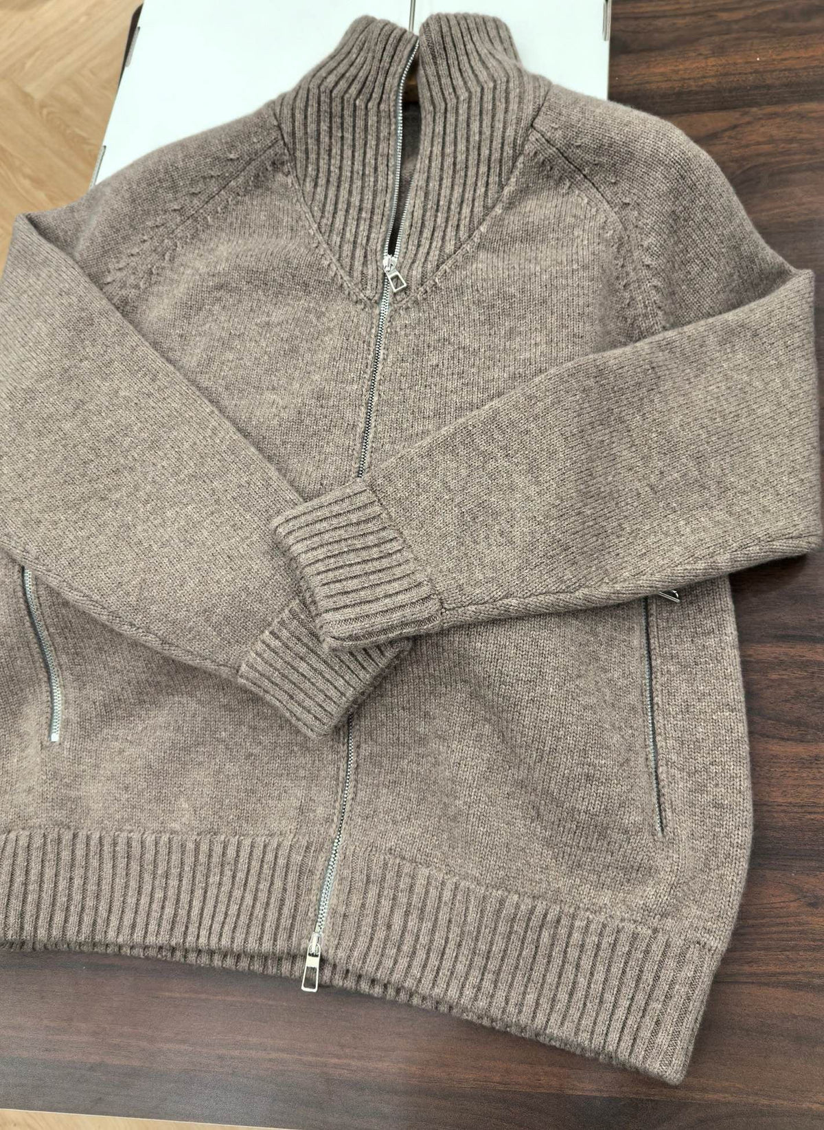 Oatmeal Grey Sweater - Men's