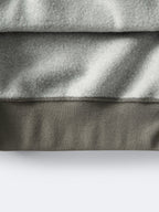Olive Cotton Logo Pullover - Men's
