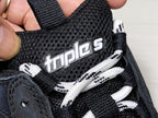 Triple S Black Sneakers