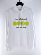 Navy Cotton Graphic Pullover - Men's