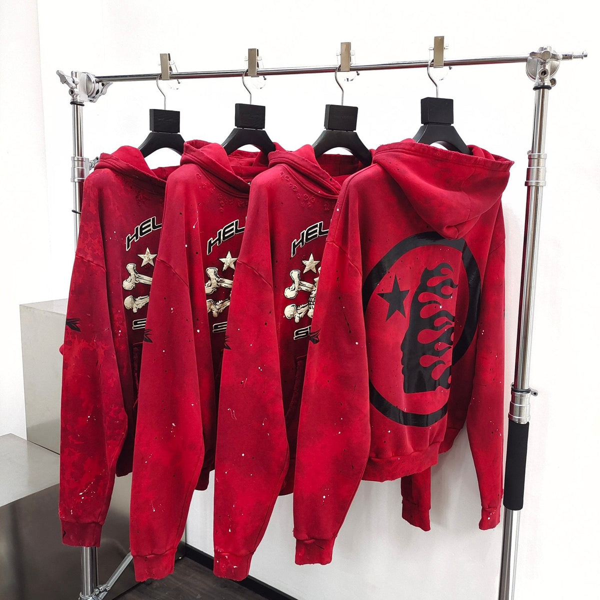 Dark Red Hoodie - Men's