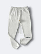 Essentials Cream Sweat Trousers - Men's