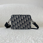 Black and Grey Crossbody Bag