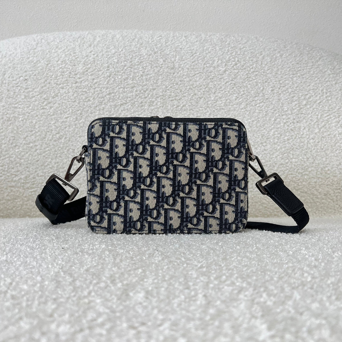 Black and Grey Crossbody Bag