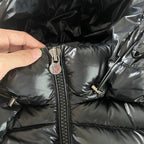 Black Puffer Jacket - Men's