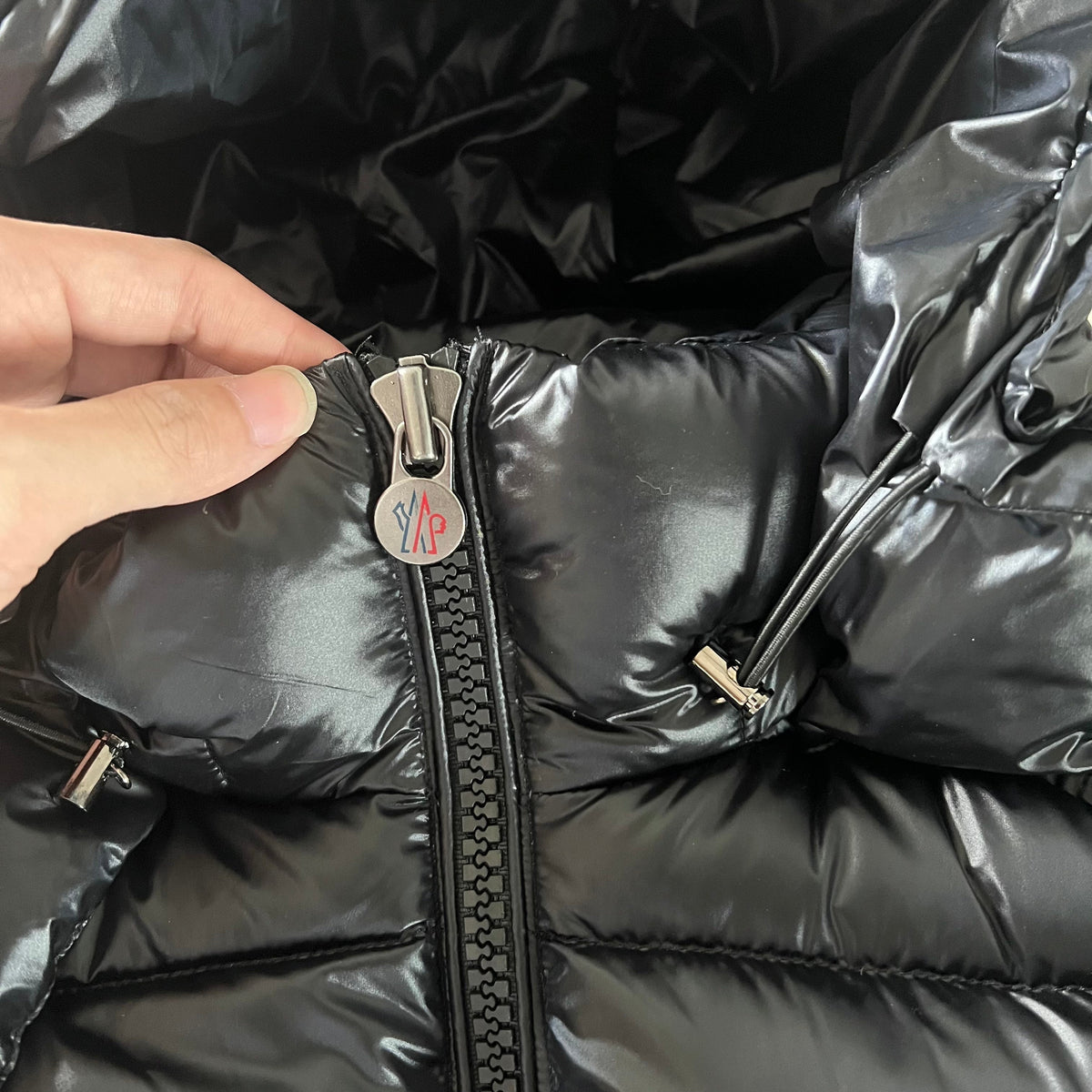 Black Puffer Jacket - Men's