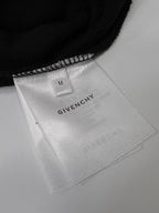 Black Cotton Text Logo Pullover - Men's