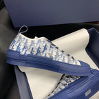 B23 Low Blue Oblique Sole Sneakers
