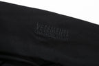 Black Cotton Logo Pullover - Men's
