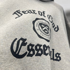 Dark fog Black and Grey Hoodie - Men's