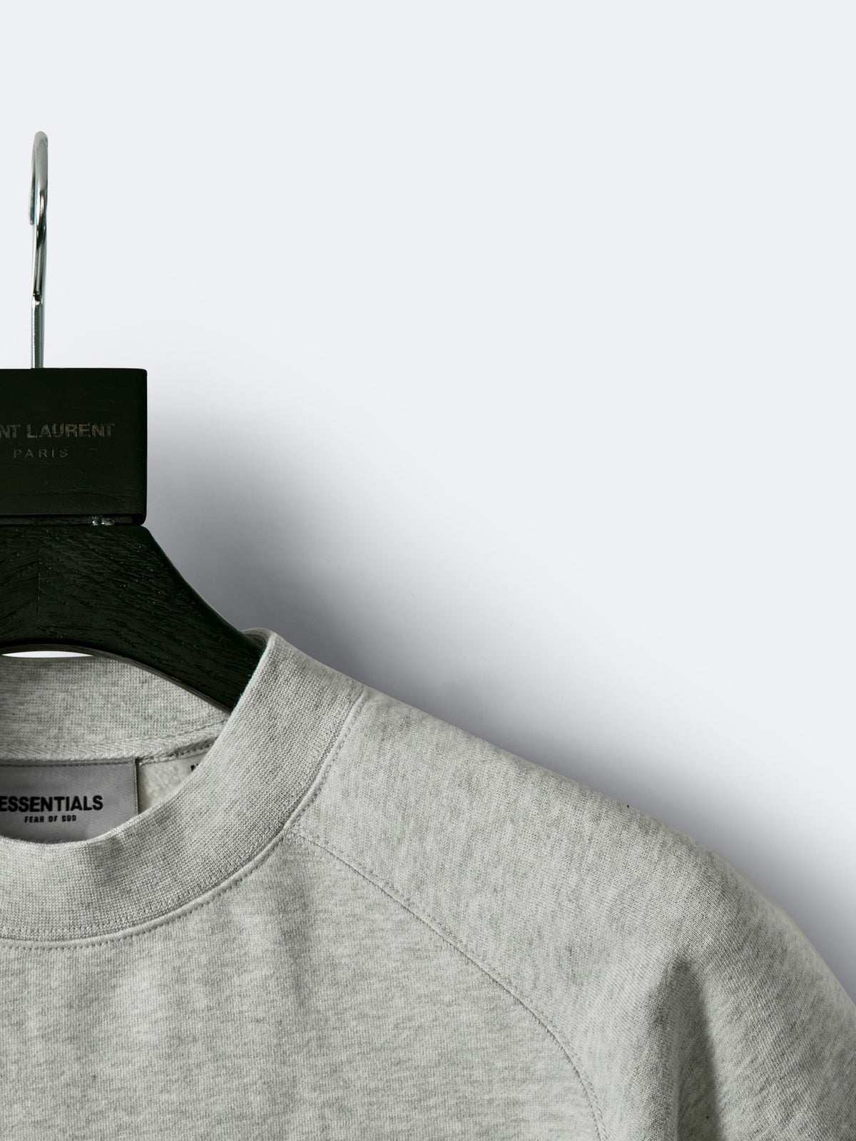 Essentials Light Grey Logo Sweatshirt - Men's