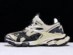 Track Cream and Black Sneakers