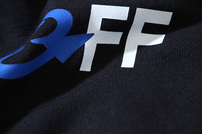 Blue OFF Logo Sweatshirt - Men's