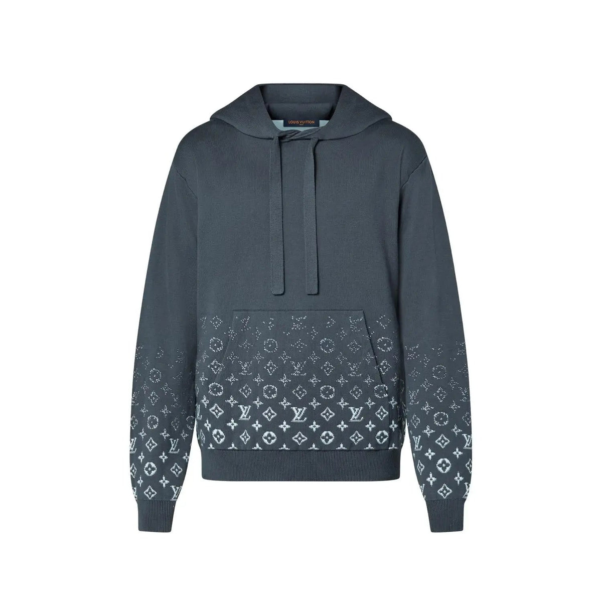 Gradient Cotton Hoodie – featuring the iconic Monogram Gradient signature, it is crafted with a contrasting – LUX VERSE Luxury Designer Fashion Outlet