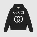 Hooded Sweatshirt with Interlocking G – the now recognisable sweatshirt continues to evolve with each new collection, – LUX VERSE Luxury Designer Fashion Outlet