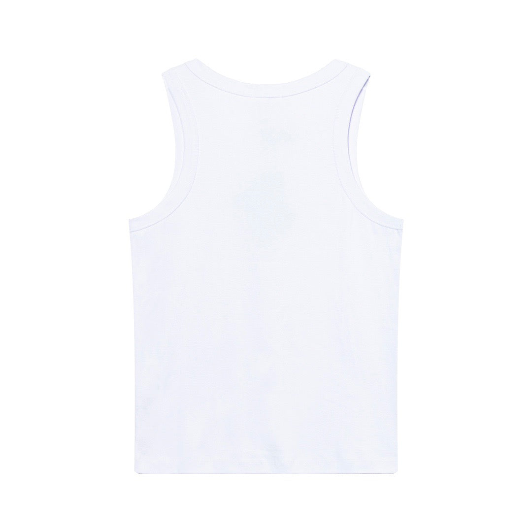 Black and White Tank Top - Men's
