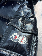 Black and White Puffer Jacket - Men's