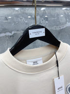 Navy Cotton Heart Logo Crewneck - Men's
