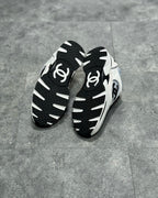 White Mesh Colourblock Chunky - Women's
