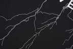Black Cotton Lightning Print Long-Sleeve - Men's
