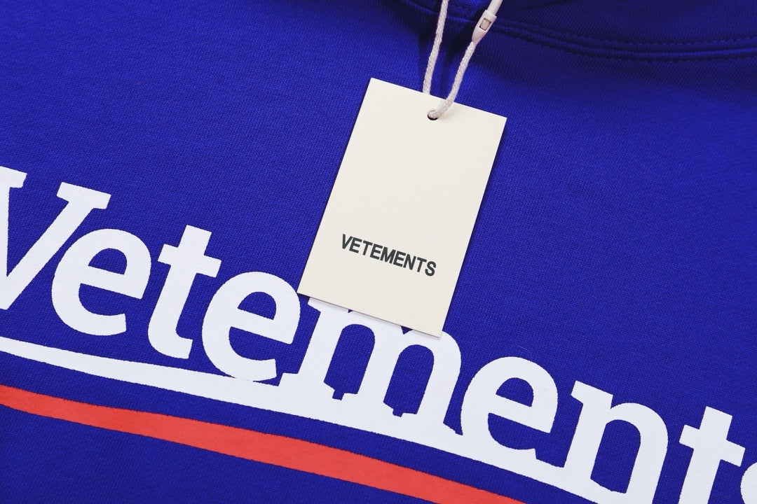 Black Cotton Logo Pullover - Men's