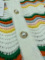 Rainbow Wave Knit Shirt - Men's