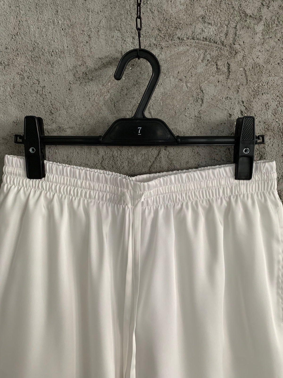 Turquoise Trim Silk Shorts - Men's