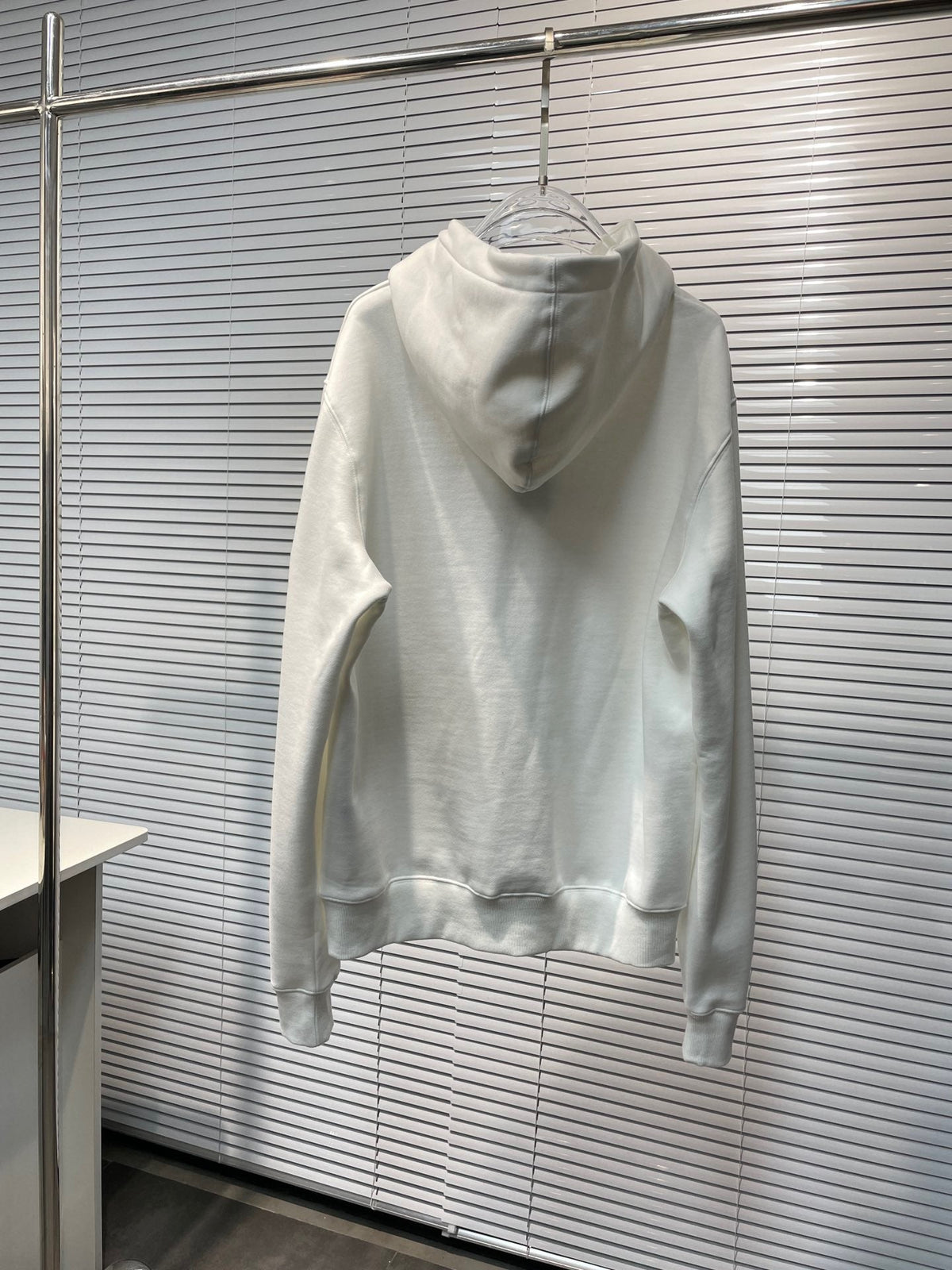 Navy Cotton Plain Pullover - Men's