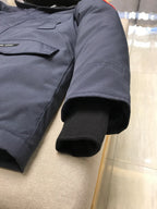 Black and White Parka - Men's
