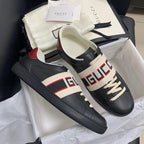 Ace Black Band Sneakers - Men's
