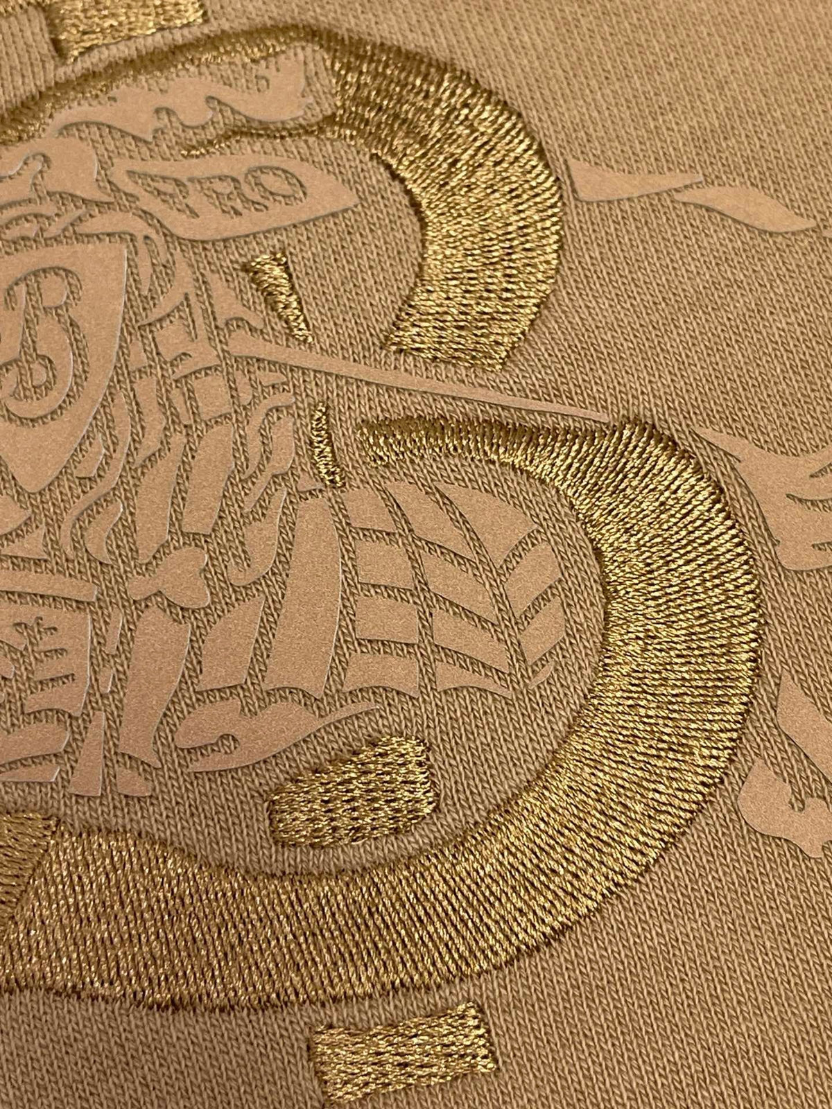 Navy Cotton Embossed Drawstring - Men's