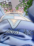 Blue Cotton Club Graphic Crewneck - Men's