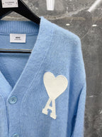 Light Blue and Pink Sweater - Men's