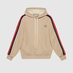 Jersey Hooded Sweatshirt – the preferred fabric for athletic uniforms, the cotton jersey used to make this – LUX VERSE Luxury Designer Fashion Outlet