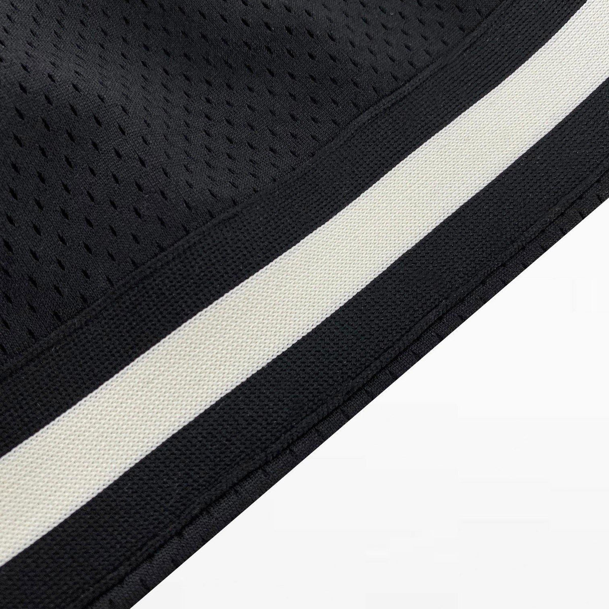 Essentials Black Mesh Shorts - Men's