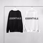 Essentials Logo Black and White Sweatshirt - Men's