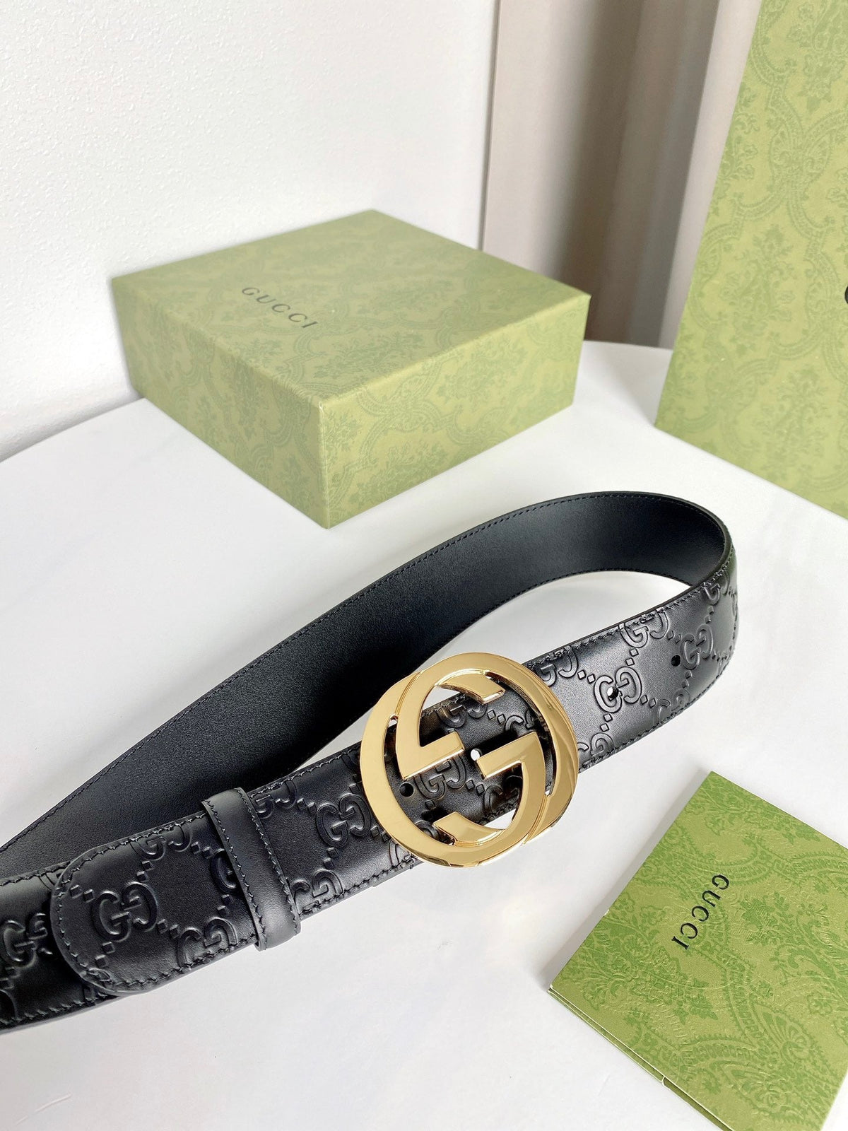 Interlocking G GG Supreme Belt