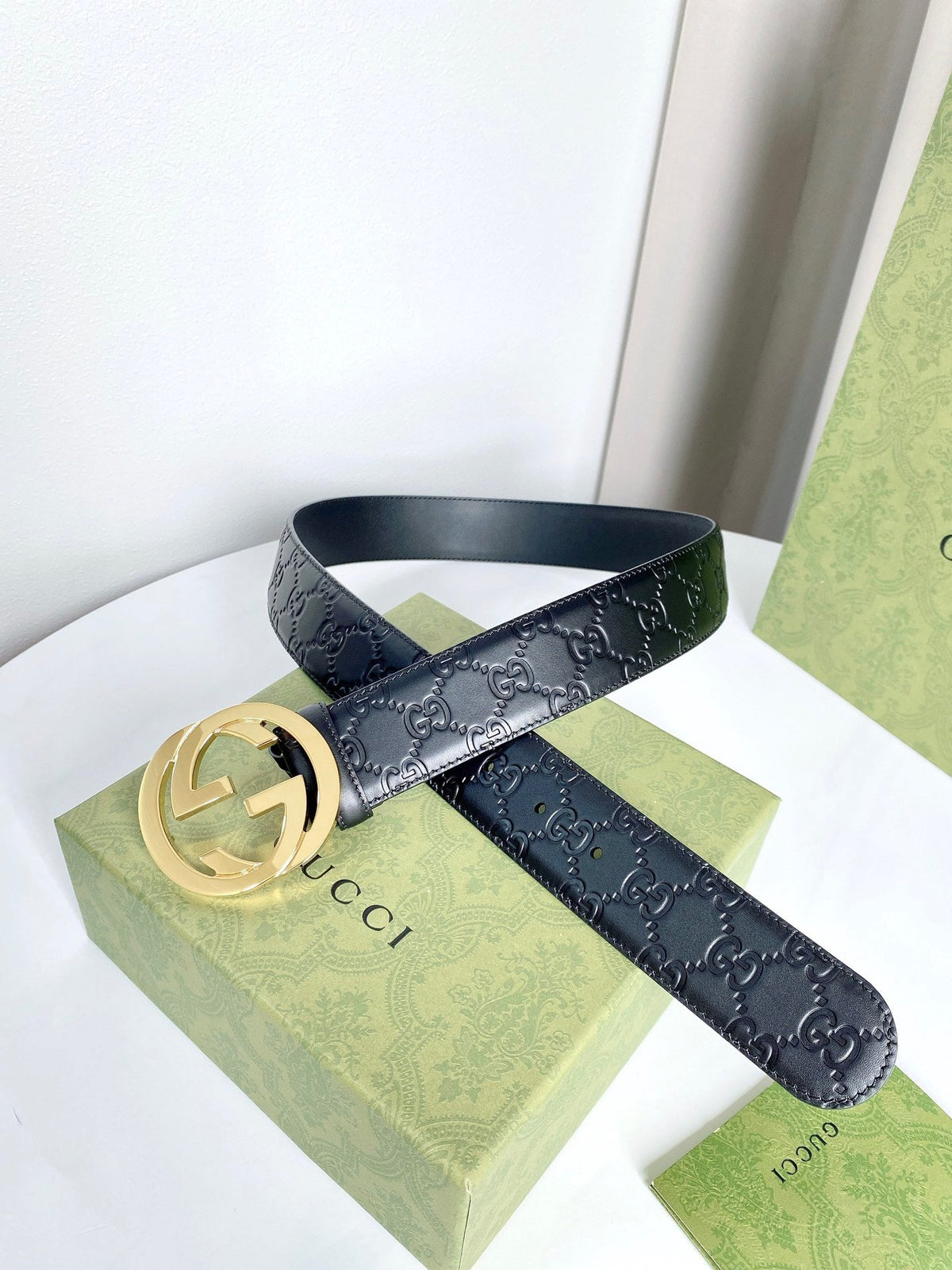 Interlocking G GG Supreme Belt